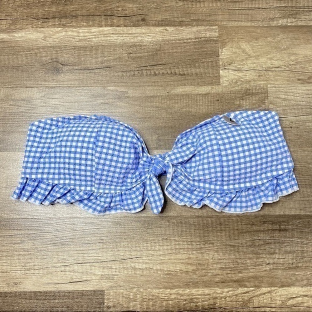 Forever 21 Ruffle Bikini Top size Large